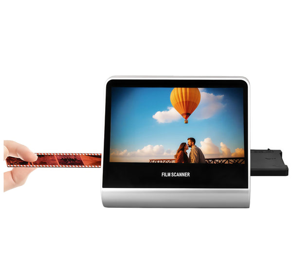 XUMIUZIY 22MP Film Scanner with 5" LCD, 16GB Memory, 24-Bit Color Depth DEMO