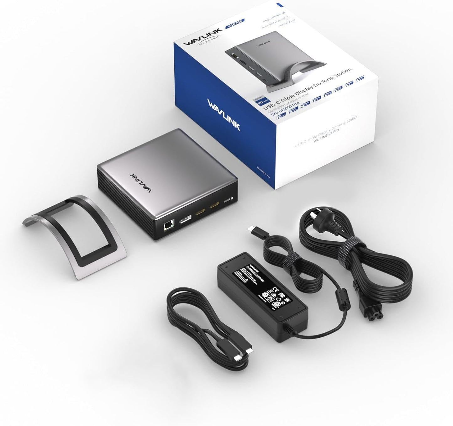 WAVLINK 9-in-1 USB-C Laptop Docking Station with Triple Display Support, DEMO