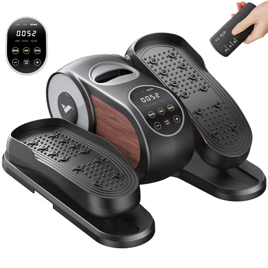 Merach Compact Elliptical Trainer, Alloy Steel Cross Black Pro NEW