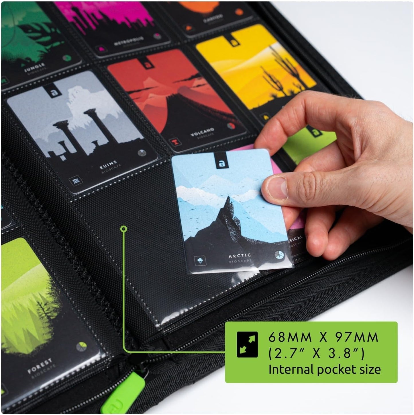 Vault X Albums 9 Pocket Zip Binder Album 360 Cards Exo-Tec Material 26cm NEW