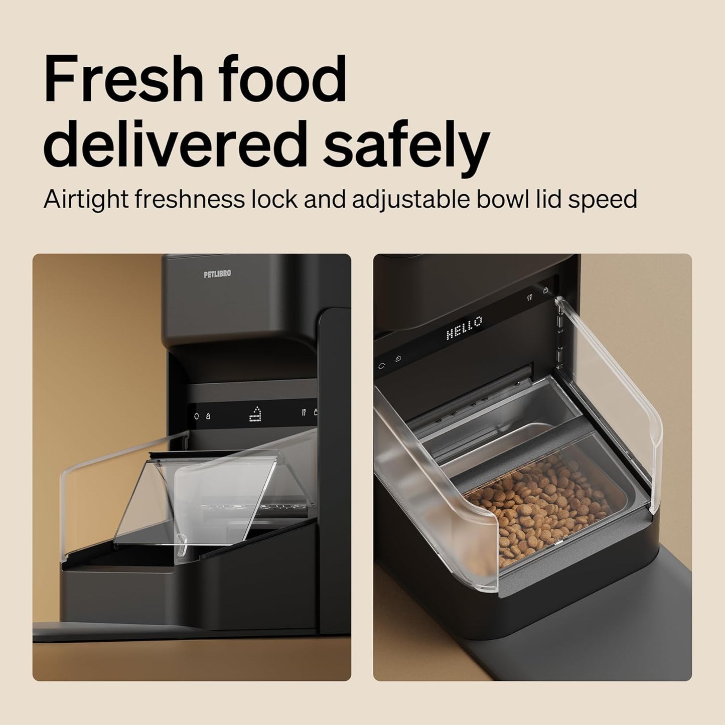 PETLIBRO Automatic Cat Feeder with Collar-Activated Selective Feeding, DEMO