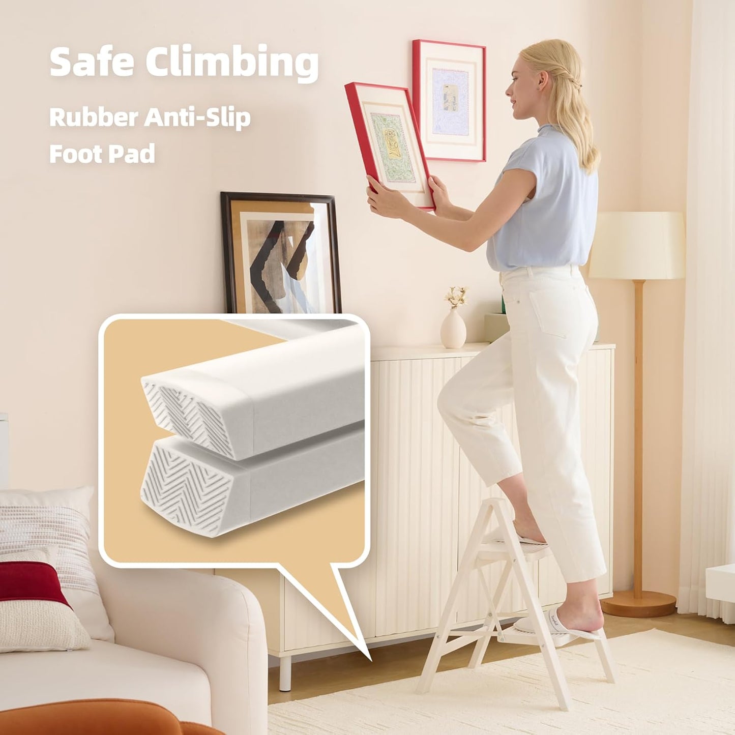 HillhutApex 2-Step Building Supplies Lightweight Portable Anti-Slip Wide DEMO