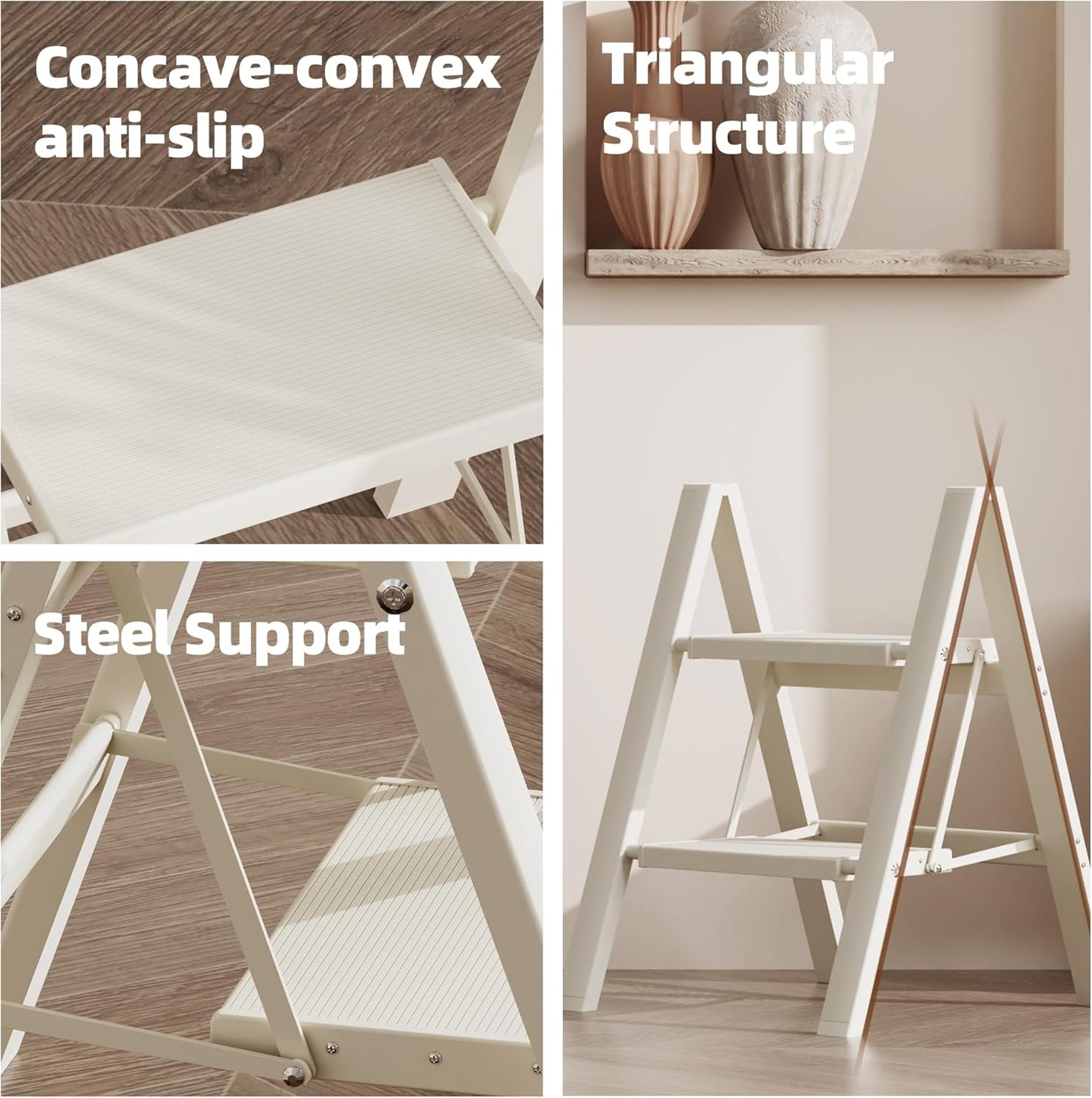 HillhutApex 2-Step Building Supplies Lightweight Portable Anti-Slip Wide DEMO