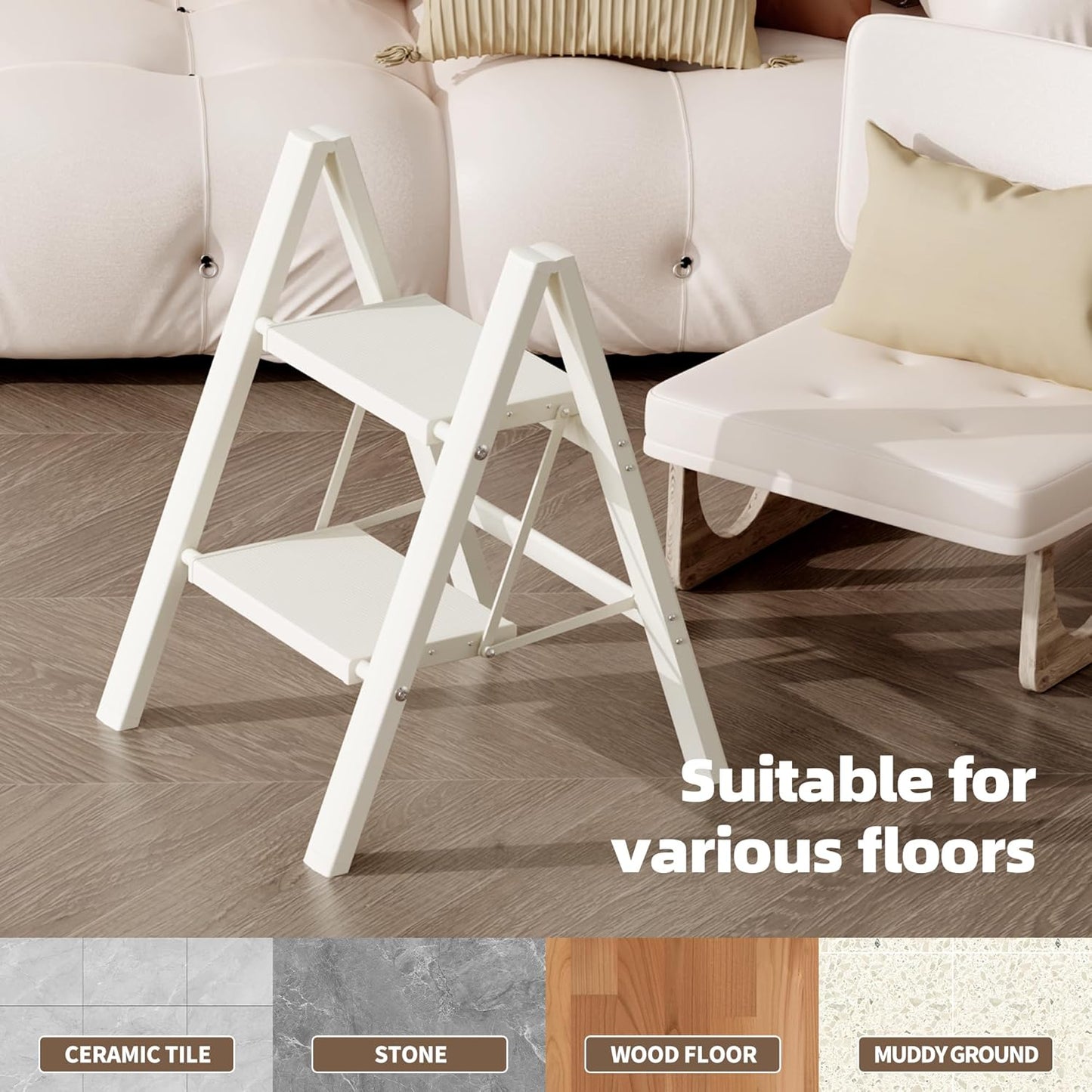 HillhutApex 2-Step Building Supplies Lightweight Portable Anti-Slip Wide DEMO