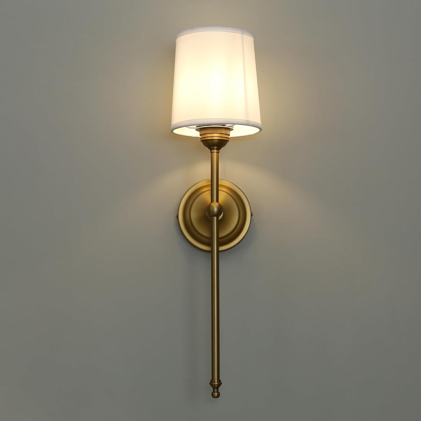 Buyee Rustic Vintage Wall Sconce Lighting Fixture Indoor Home Decor White DEMO