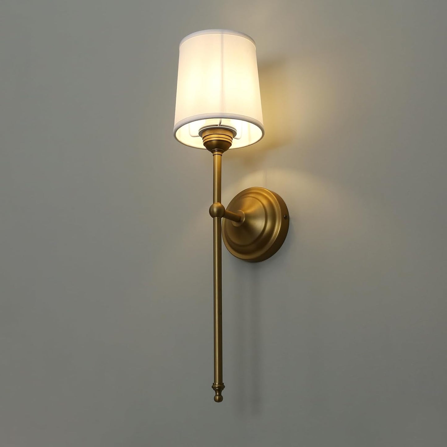 Buyee Rustic Vintage Wall Sconce Lighting Fixture Indoor Home Decor White DEMO
