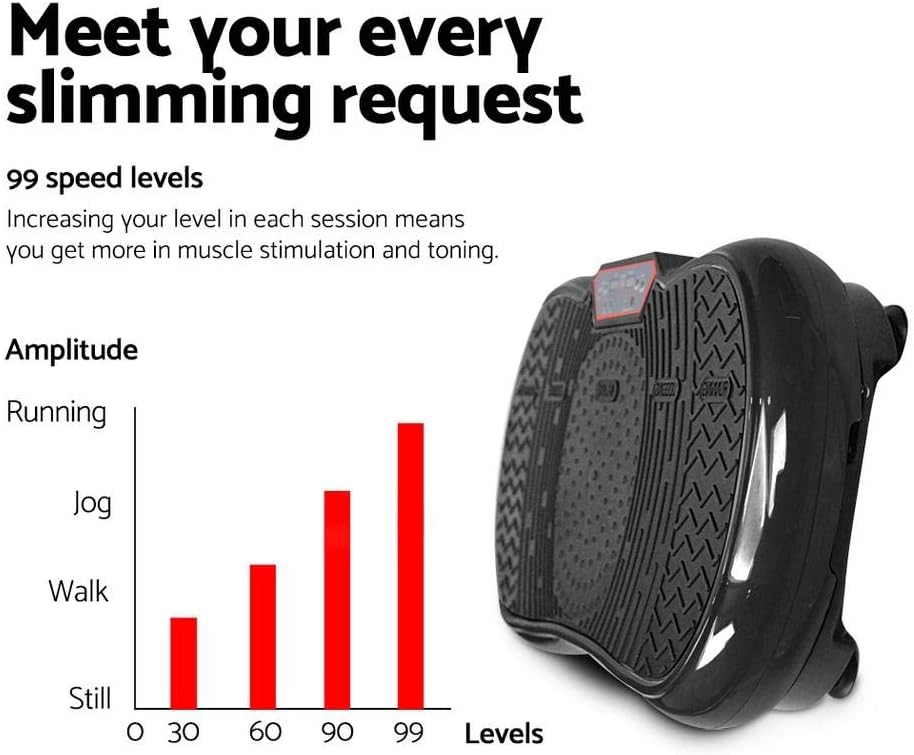 Everfit Vibration Platform Machines 99 Speed Foot Massager for Home Gym DEMO