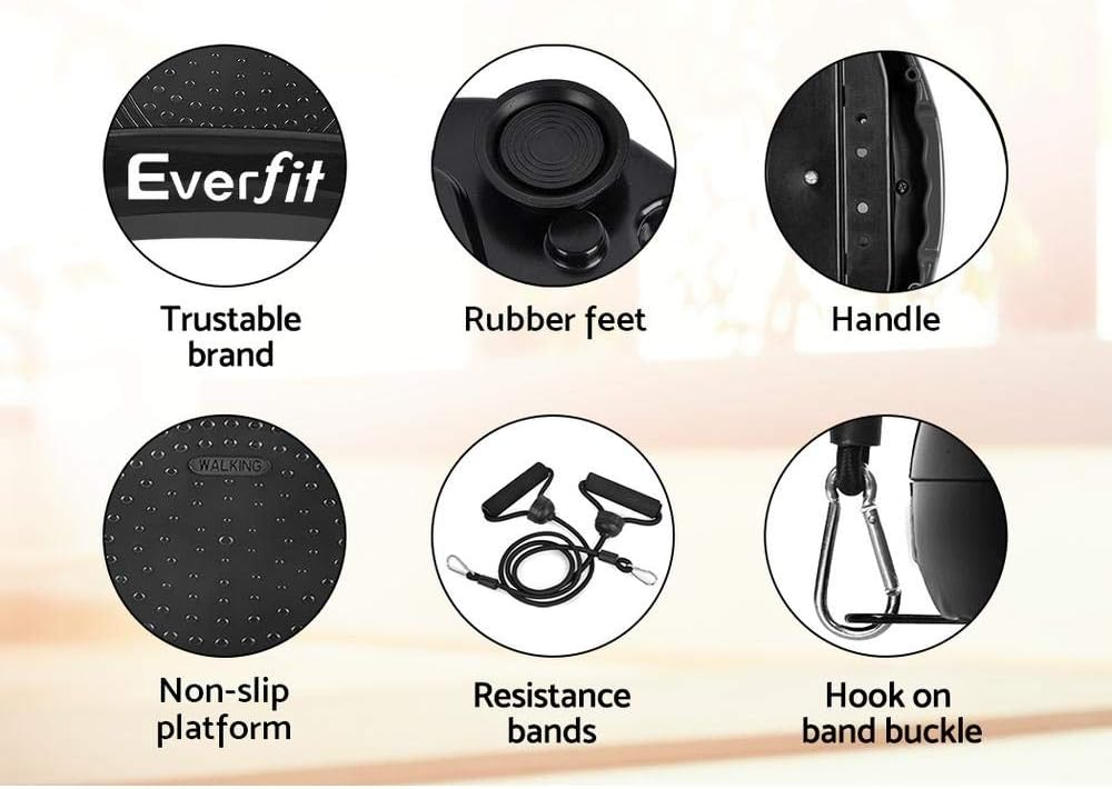 Everfit Vibration Platform Machines 99 Speed Foot Massager for Home Gym DEMO