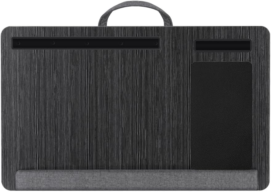 Artiss Portable Lapdesks Laptop Desk with Wrist Rest, Phone Slot & Mouse DEMO