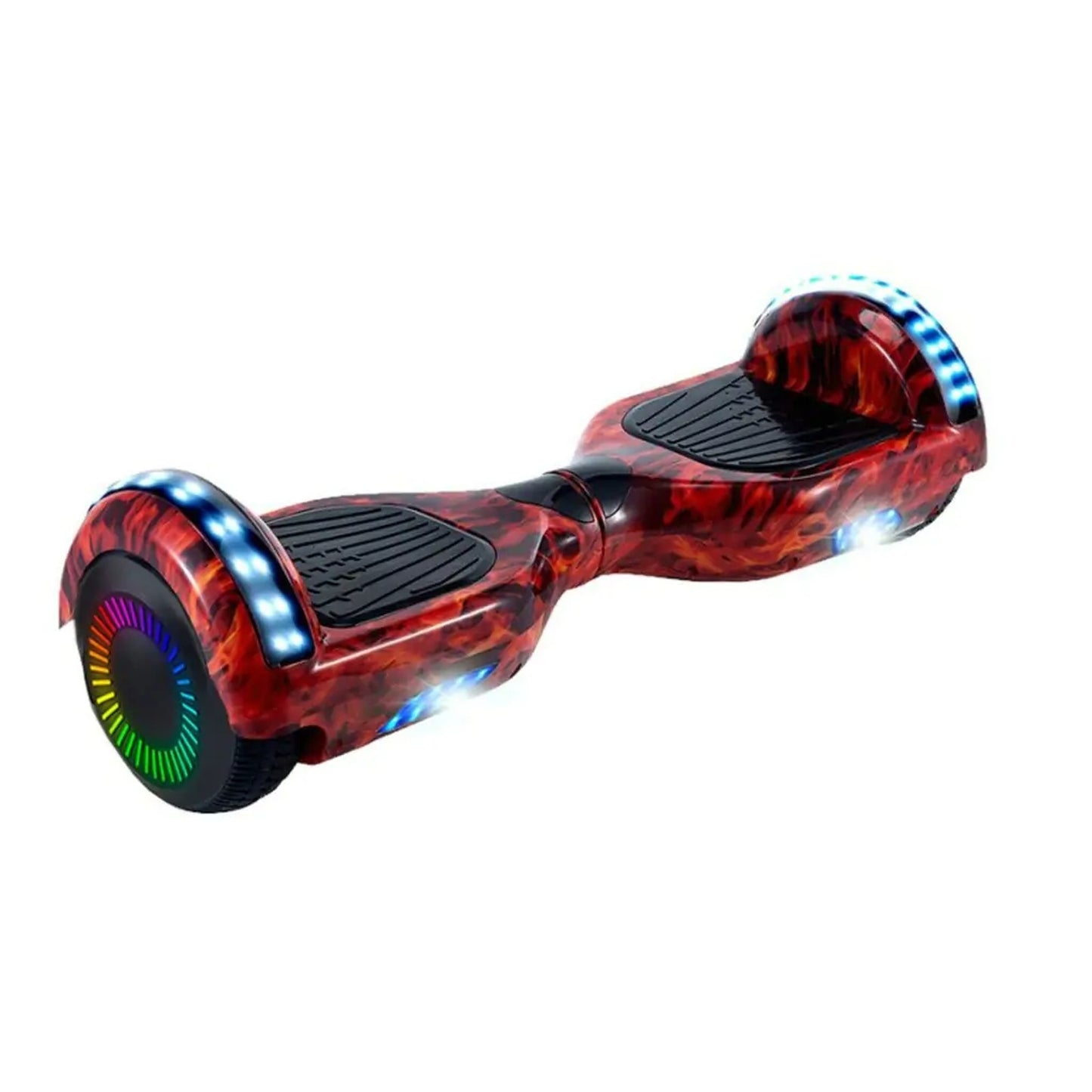 Funado Flame Scooters Style Electric Scooter with Anti-Slip Footpads for DEMO