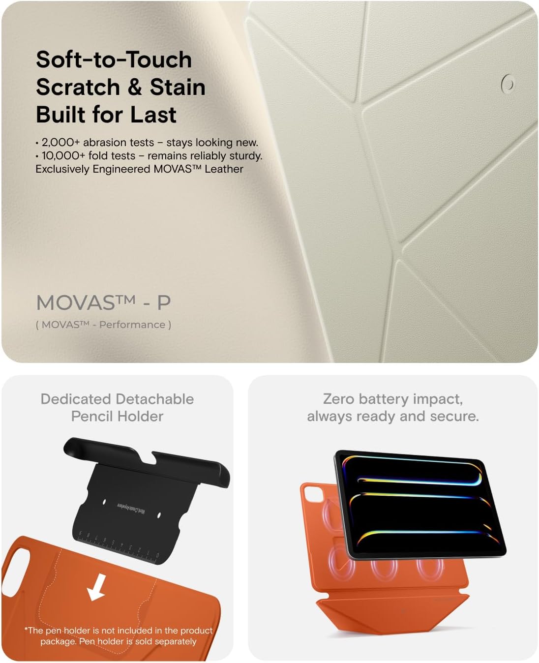 MOFT Dynamic Cases Folio Case for iPad mini 7th & 6th Generation Beach DEMO