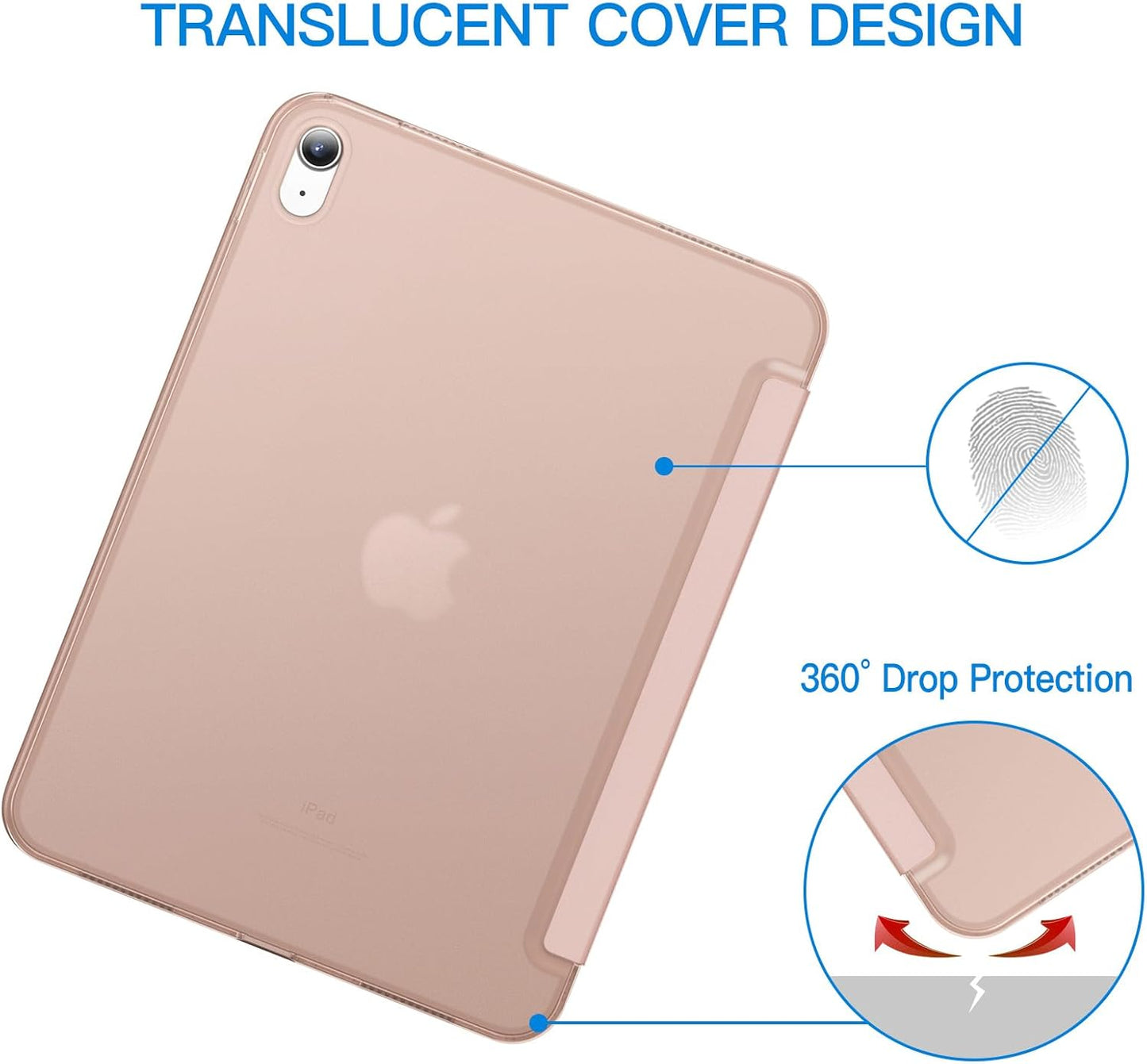 JETech Case for iPad (A16) 11th Generation 11 Inch 2025 / iPad 10th Generation 1