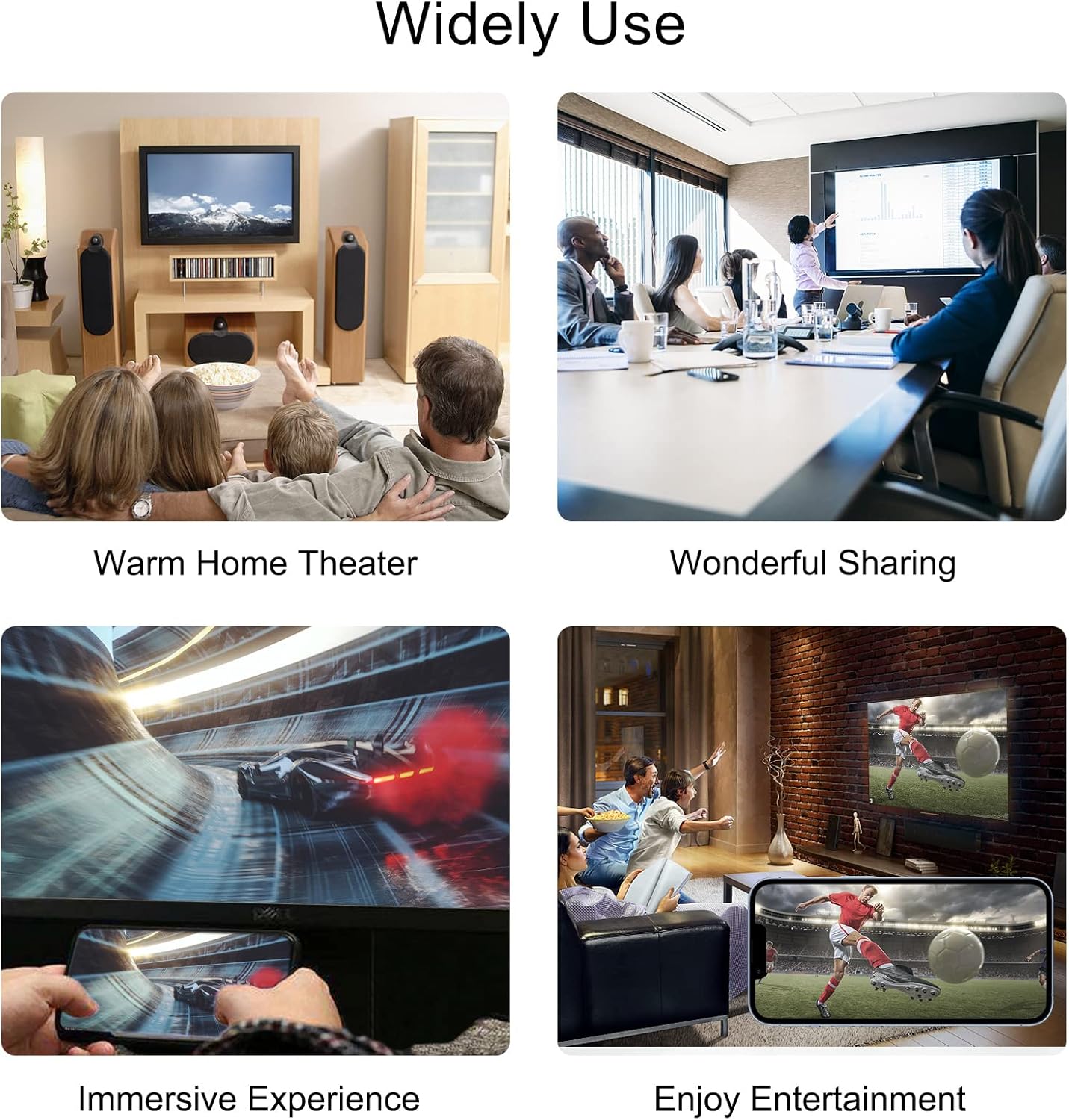 LXJADAP 1080P HDMI Adapter for iPhone Smartphone - Digital AV Connector DEMO