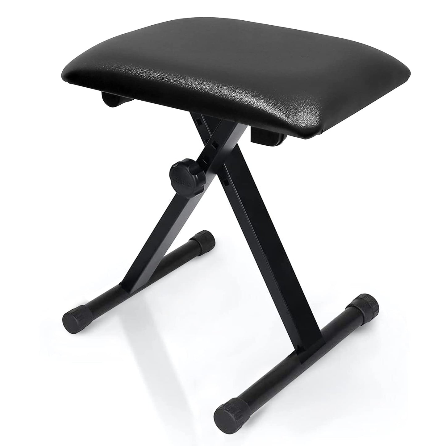 croch Adjustable Accessories X-Style Collapsible Piano Bench with Black NEW