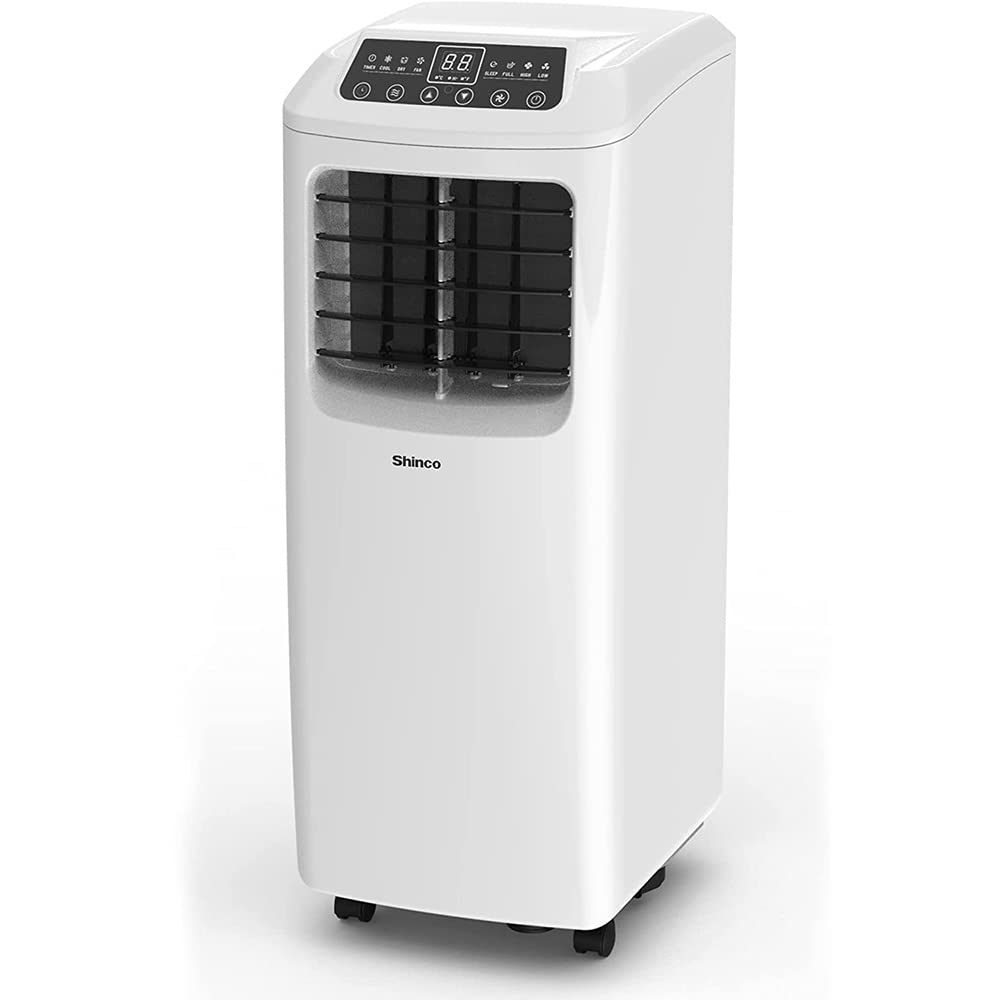 SHINCO 7000BTU Portable Air Conditioner Dehumidifier Cooling Unit White DEMO