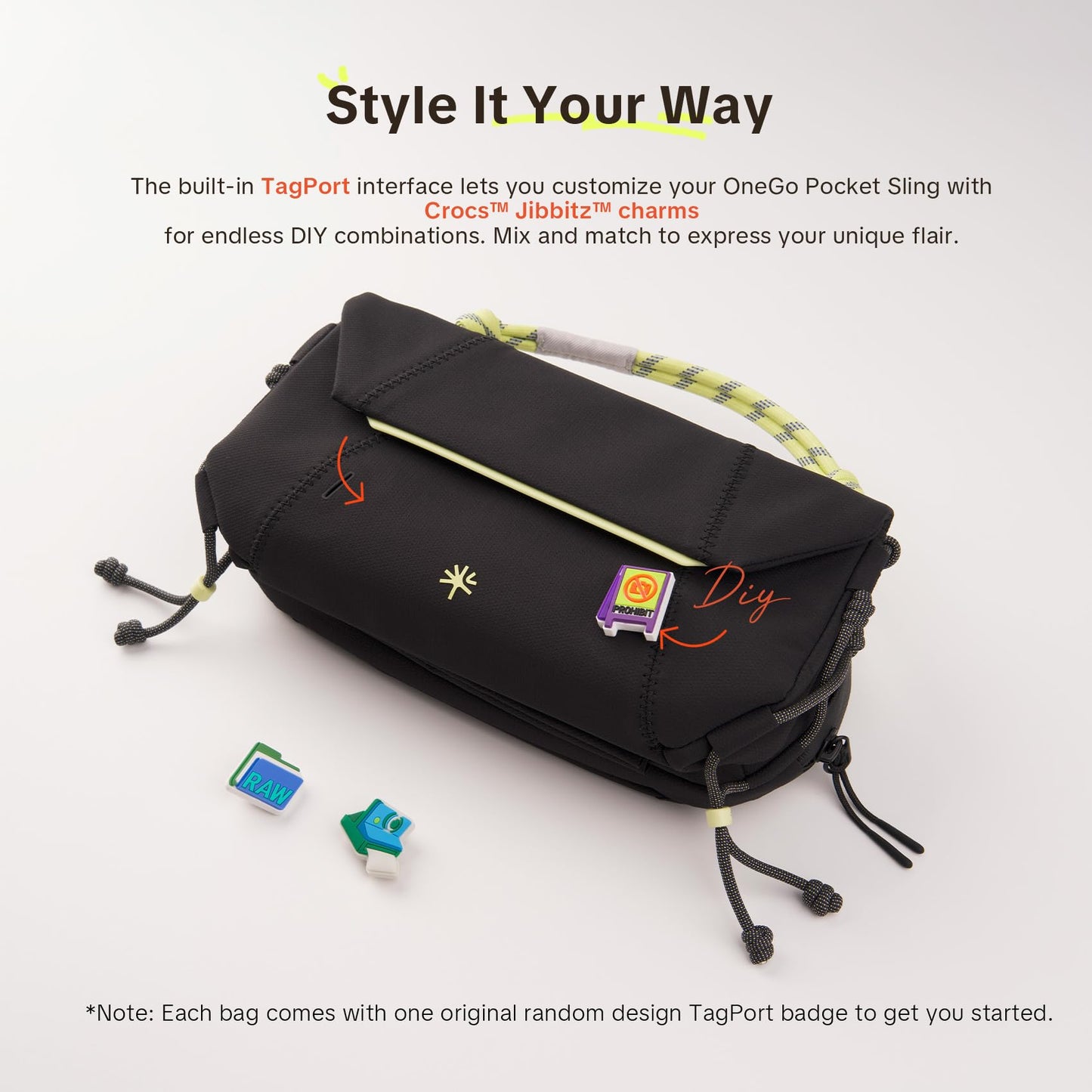 PGYTECH OneGo Portable Splashproof Cross-Body Sling Bag for DJI Osmo DEMO