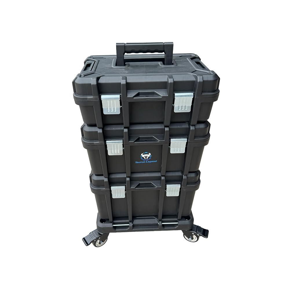 Taurus Legend 4-in-1 Mobile Tool Storage System with Wheels, Black, 70-75 DEMO