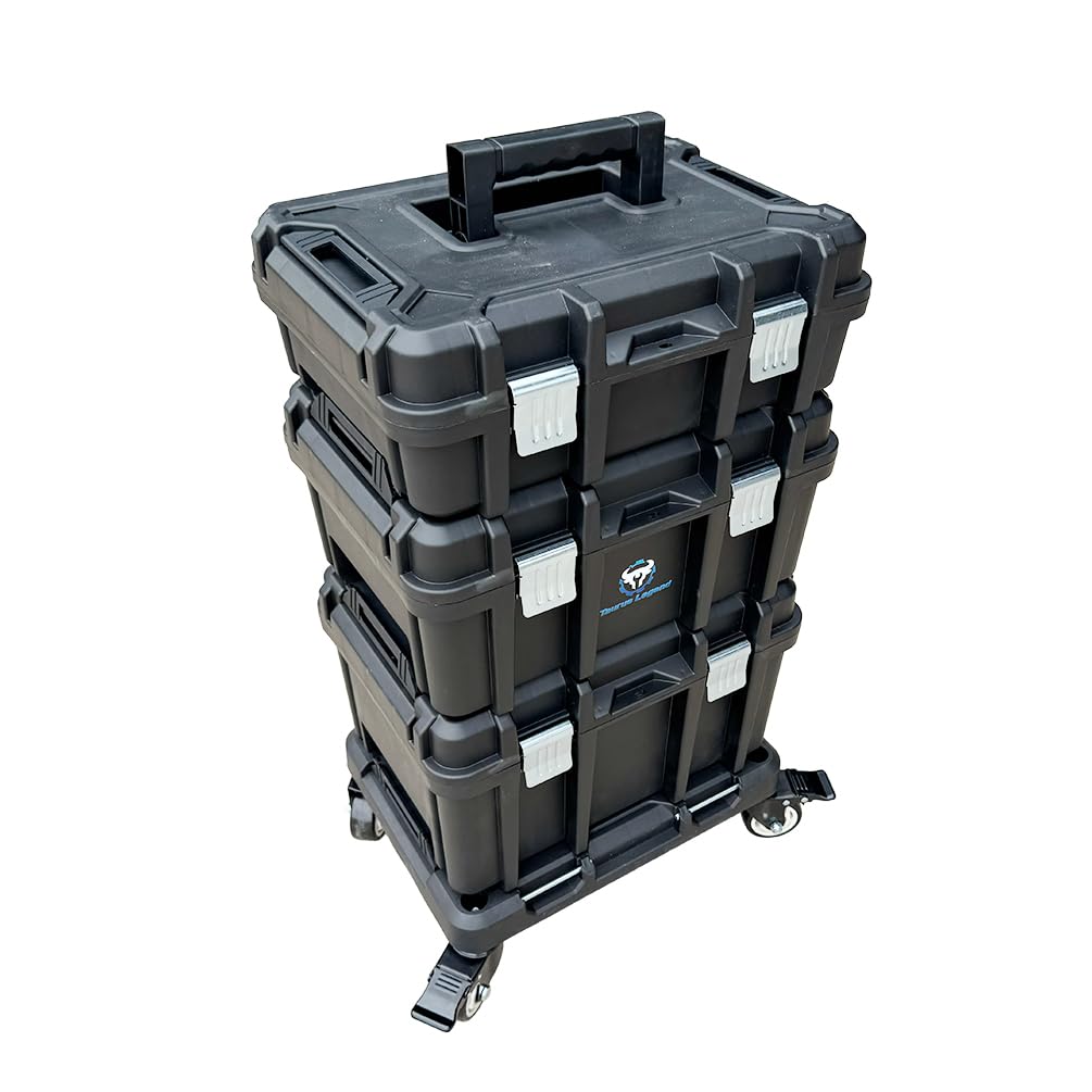 Taurus Legend 4-in-1 Mobile Tool Storage System with Wheels, Black, 70-75 DEMO