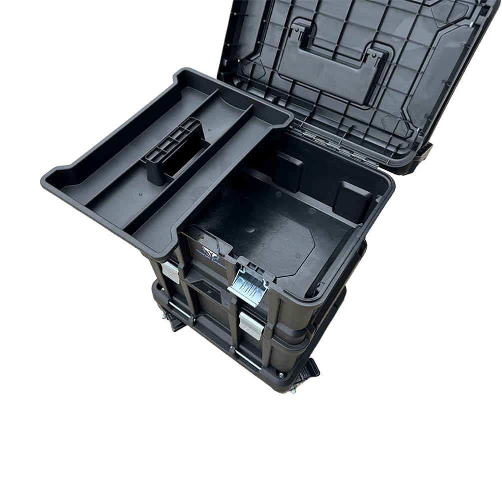 Taurus Legend 4-in-1 Mobile Tool Storage System with Wheels, Black, 70-75 DEMO