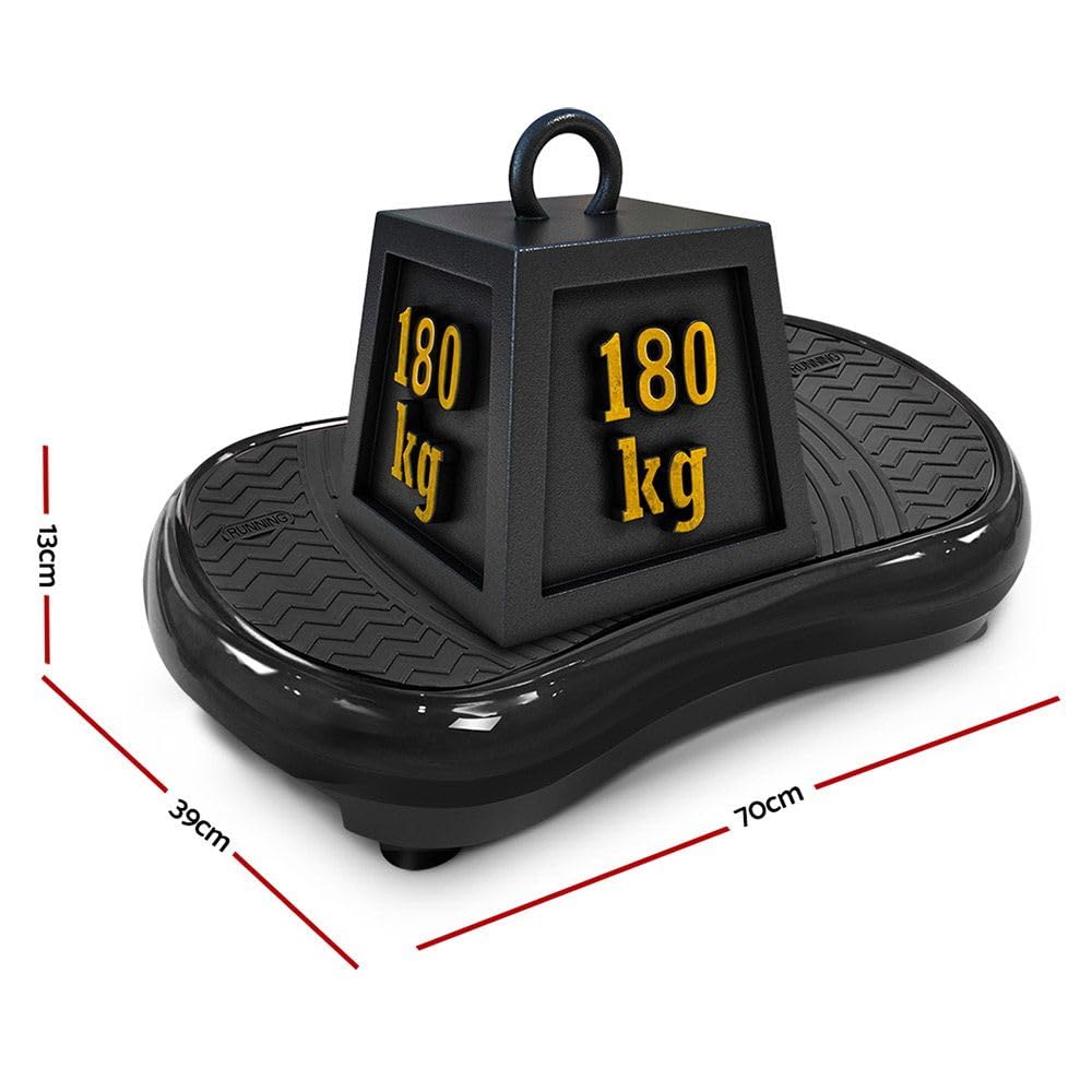 Bestar Vibration Platform Machine for Home Fitness Workout in Black DEMO