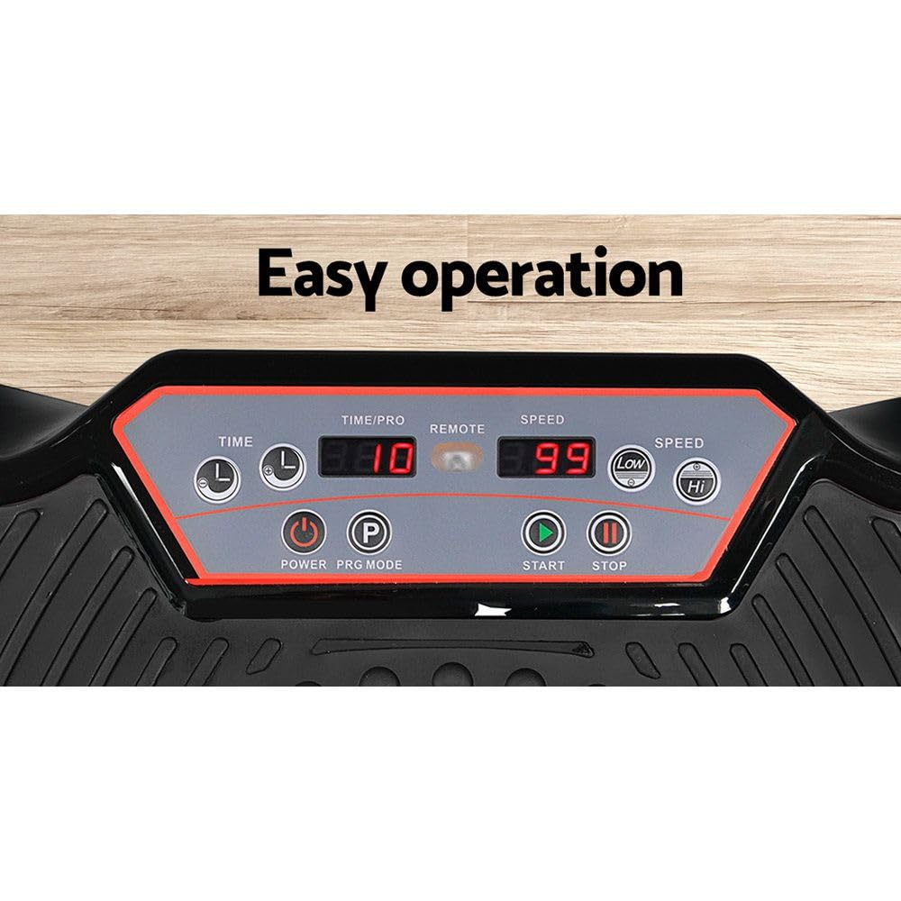 Bestar Vibration Platform Machine for Home Fitness Workout in Black DEMO