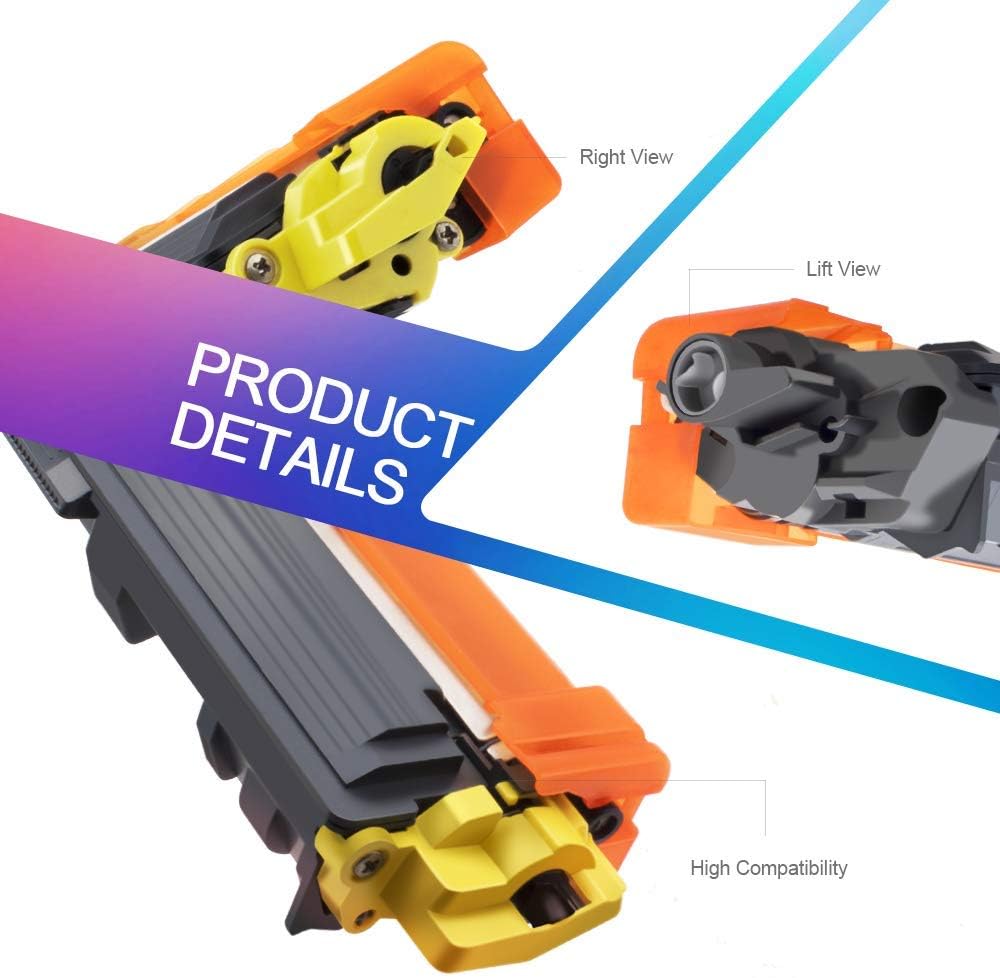 SEAYO 2 Toner Cartridges TN-251 Black Cartridges Compatible with Brother NEW