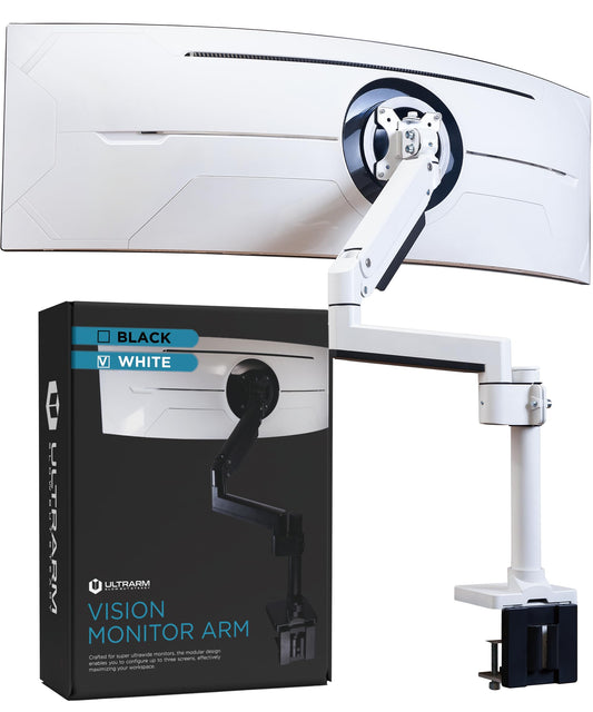 ULTRARM Heavy Monitor Arms Duty Ultrawide Monitor Arm Stand for 21-35 Inch NEW