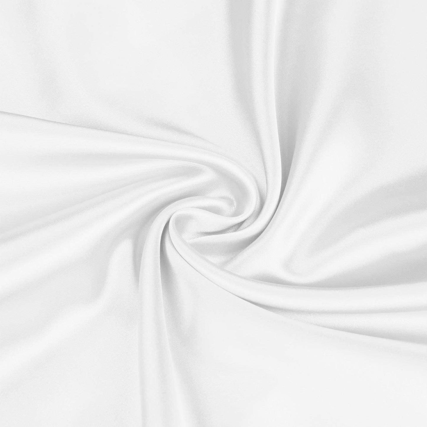 SANOOR Soft Pillowcases Breathable Smooth Silk Pillowcase Set White NEW