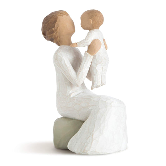 Willow Tree Figurines Sculpted Hand-Painted Grandmother Figurine in Natural NEW