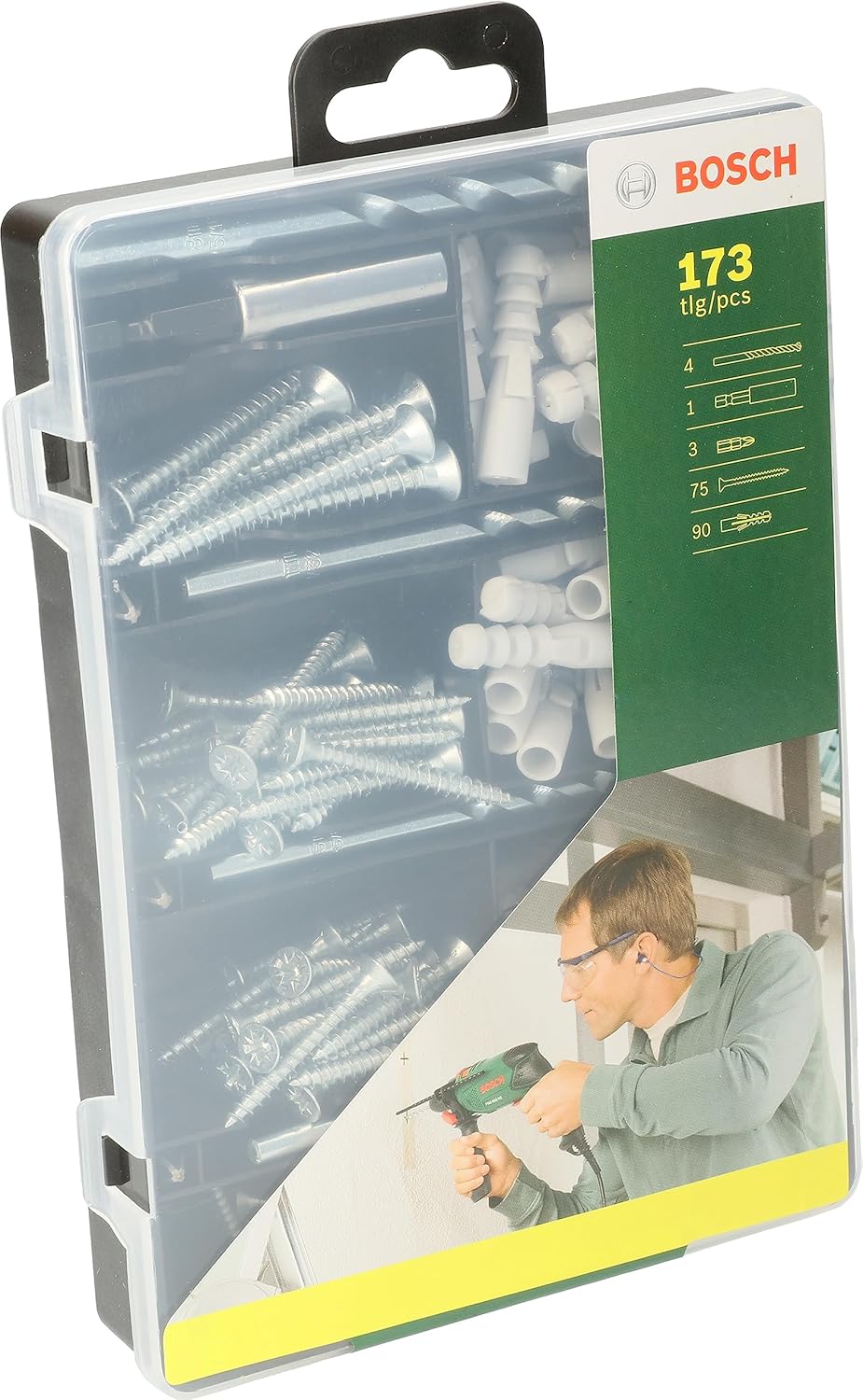 Bosch 173-Piece Drill Accessories Drill Bit Screwdriver and Fixing Set NEW