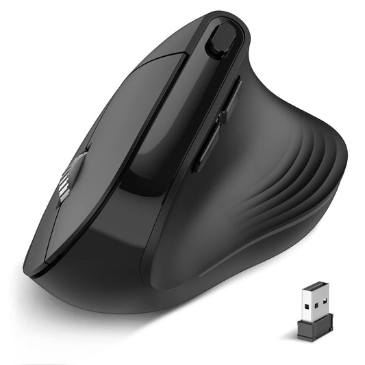 cimetech Wireless Mice Vertical Mouse Advanced Ergonomic USB Receiver Black DEMO