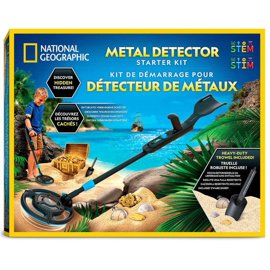 National Geographic Metal Detector Accessories for Kids Black Size 33 cm DEMO