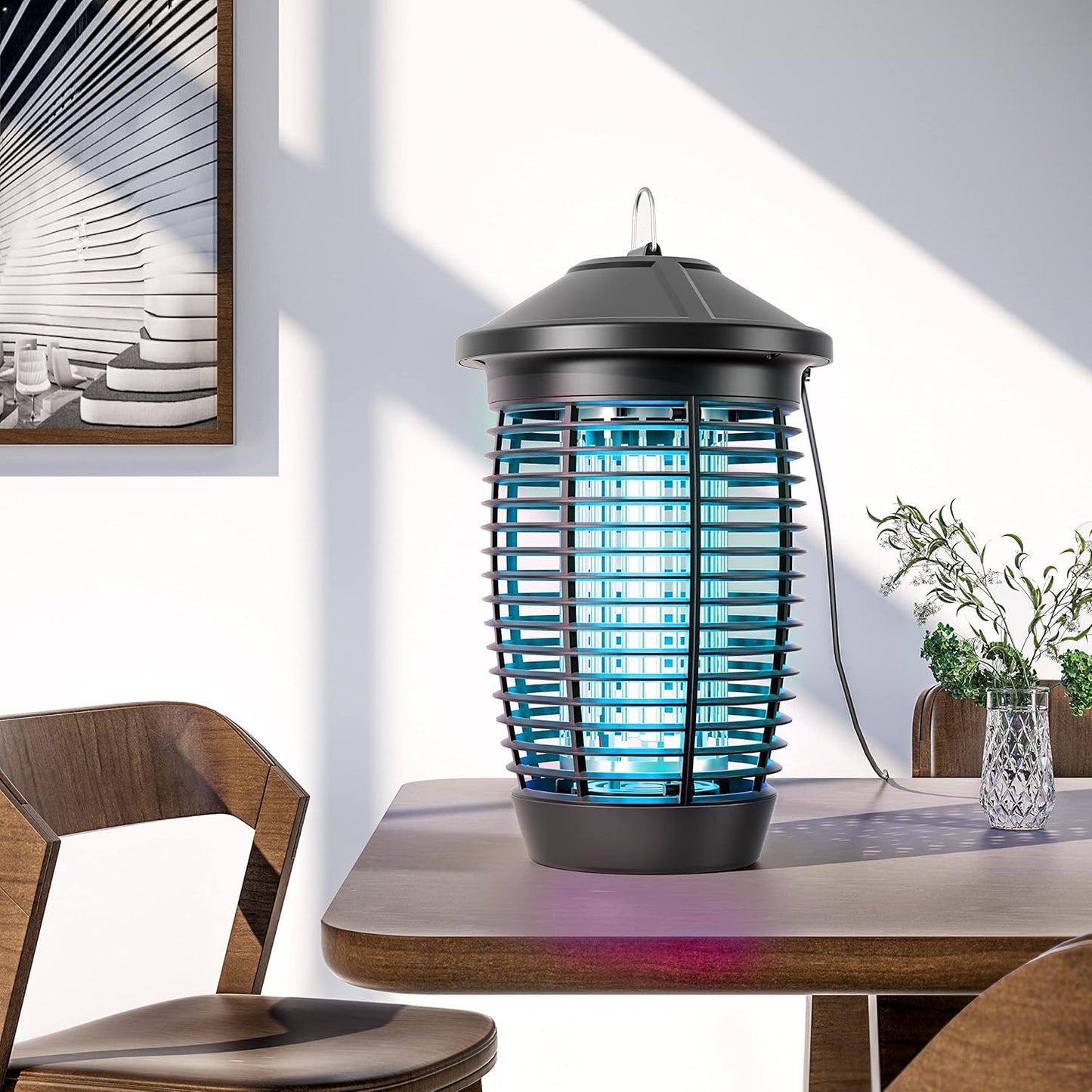 TMACTIME 4500V Indoor Insect & Pest Control 20W Mosquito Killer Lamp NEW