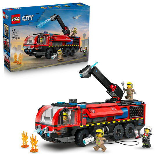 LEGO City Building Sets Airport Fire Engine 60499 Emergency Vehicle Toy NEW