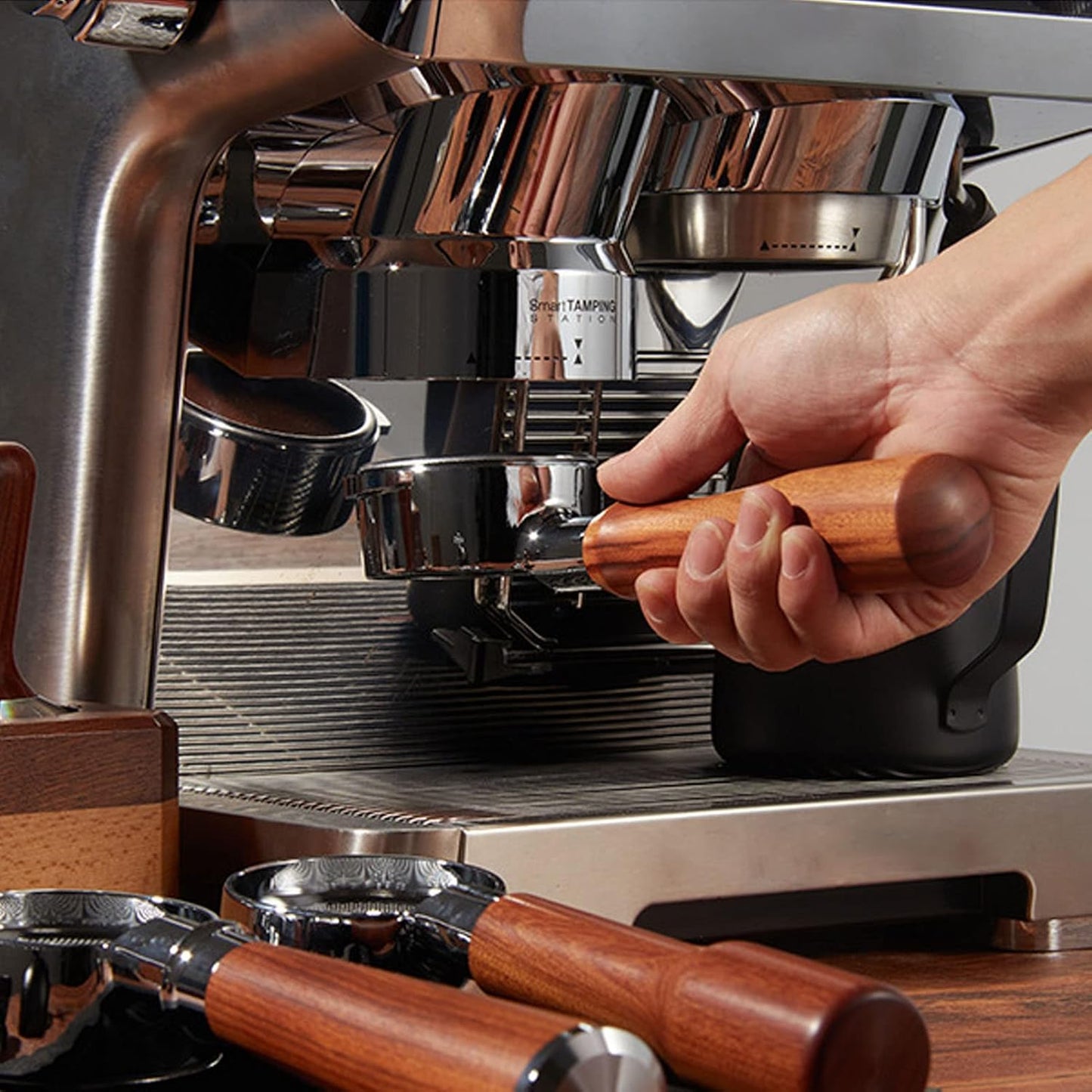 Pomya 58mm Coffee, Tea & Espresso Bottomless Portafilter for E61 Espresso NEW