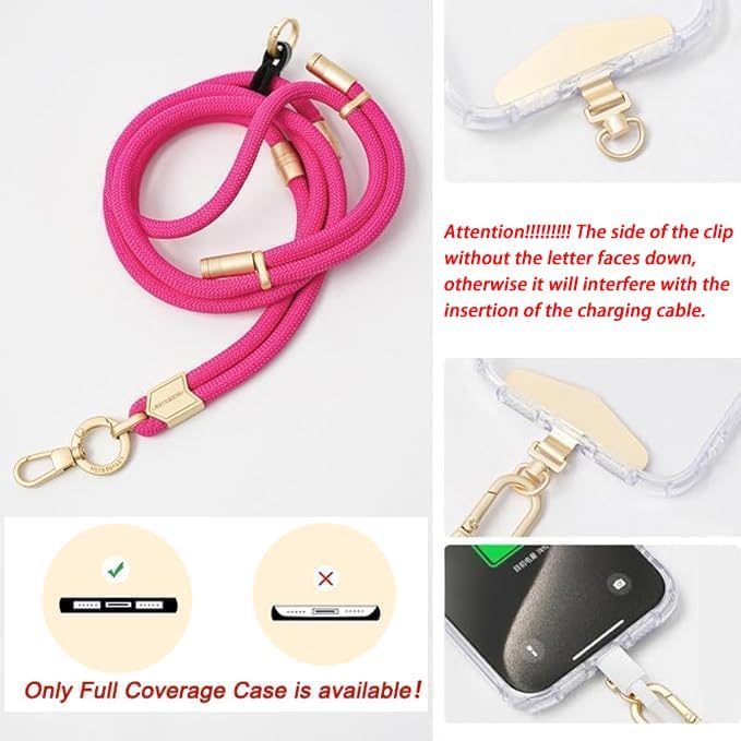 ZANZER Universal Lanyards & Wrist Straps Phone Lanyard Crossbody Strap NEW