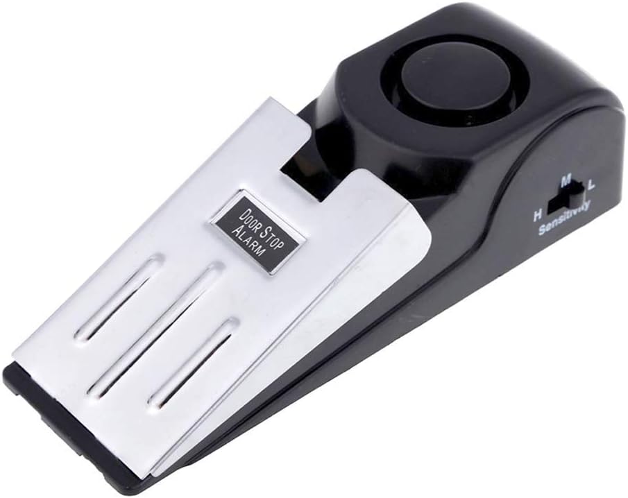 Mengshen Safety Stops Wedge Door Stop Alarm Stopper Blocking Travel Home 3pk NEW