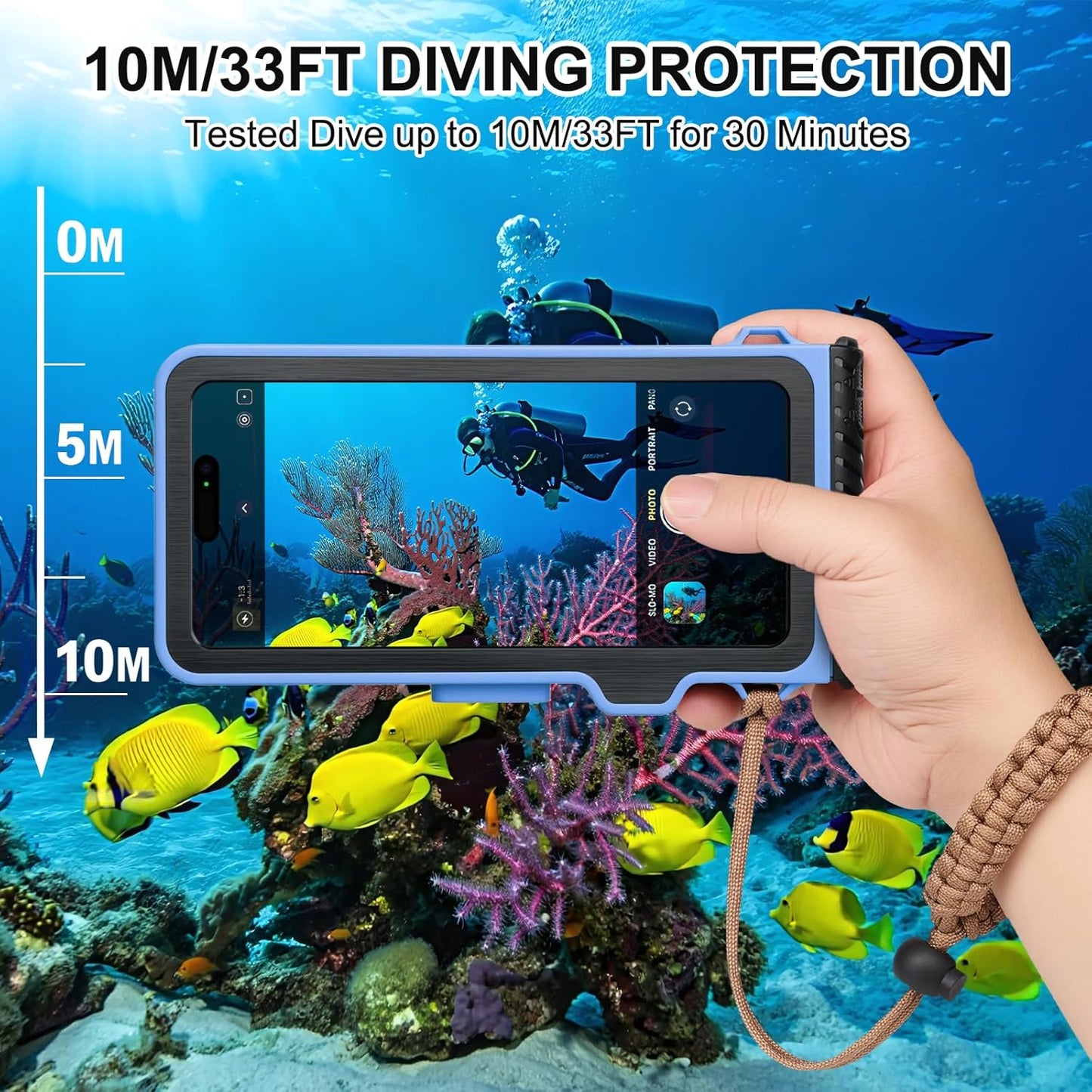 ManKiaPro Waterproof Basic Cases Diving Snorkeling Phone Case for iPhone NEW