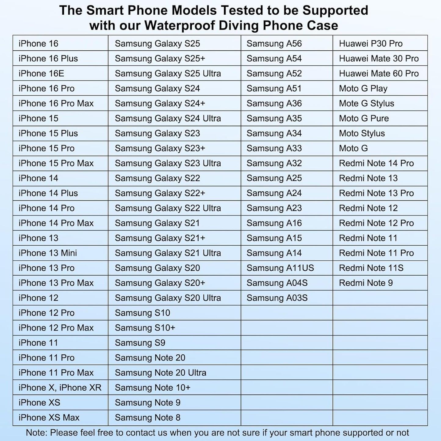 ManKiaPro Waterproof Basic Cases Diving Snorkeling Phone Case for iPhone NEW