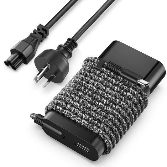 YKEJCLD 65W Chargers & Power Supplies Slim USB C Laptop Charger for HP NEW