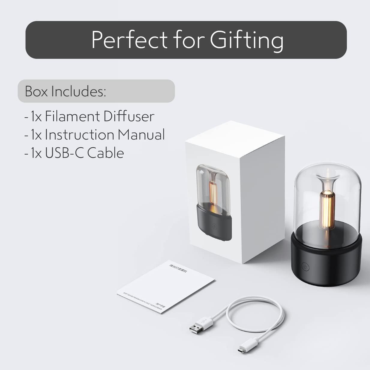 HayGem Ultrasonic Single Room Humidifiers Cool Mist Humidifier with LED NEW