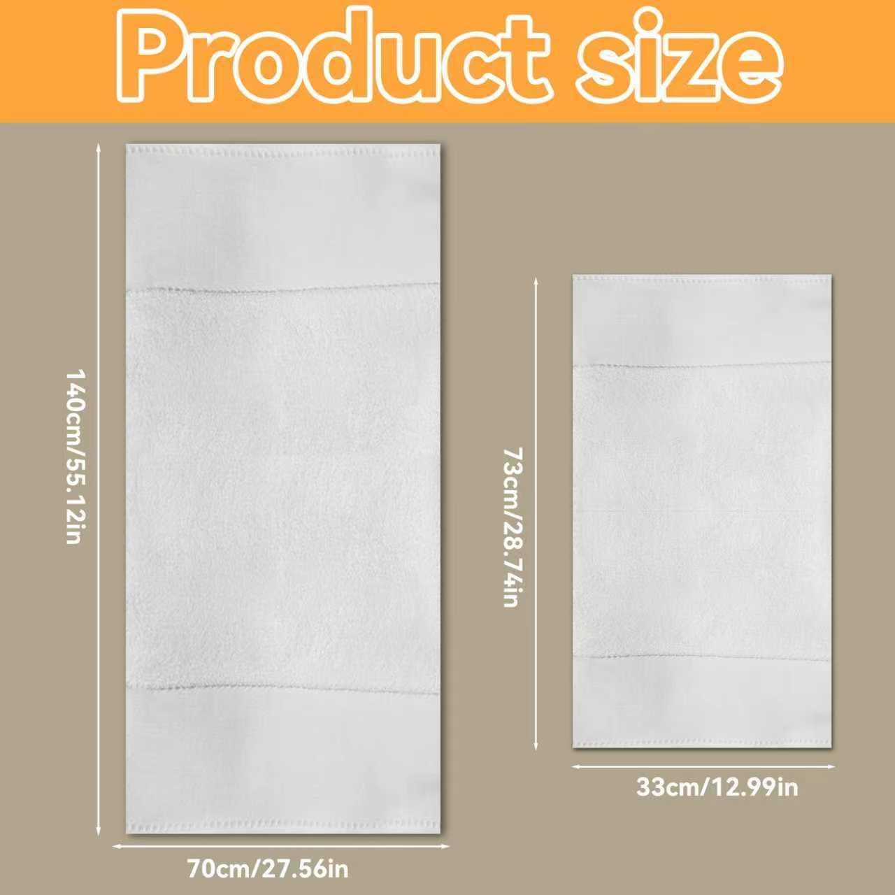 ZH CAHA Towel Set 4Pc Super Soft 450GSM Cotton Highly Absorbent Quick Drying NEW