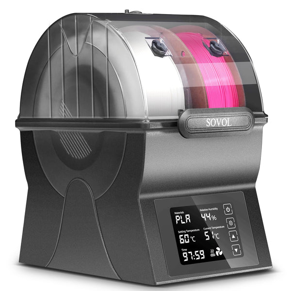 Sovol SH02 Printers, Ink & Accessories Filament Dryer with 2 PTFE Seals DEMO