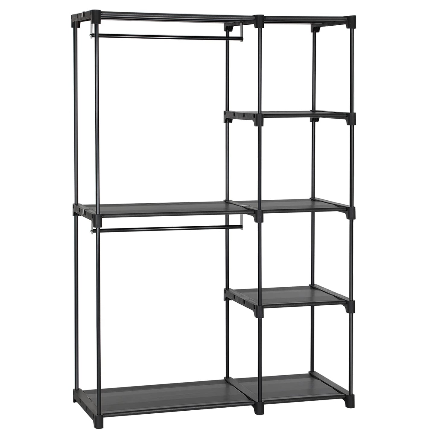 SONGMICS Freestanding Bedroom Wardrobes Wardrobe Vertical Shelf Coat Rack NEW