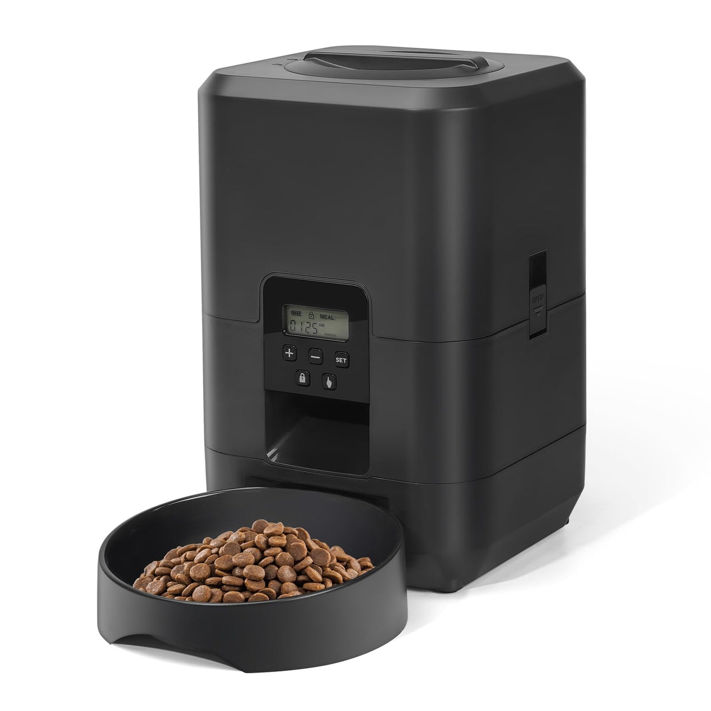 ZEKIRY Automatic Pet Feeder 3L Timed Dog Cat Food Dispenser Scheduled Meals NEW