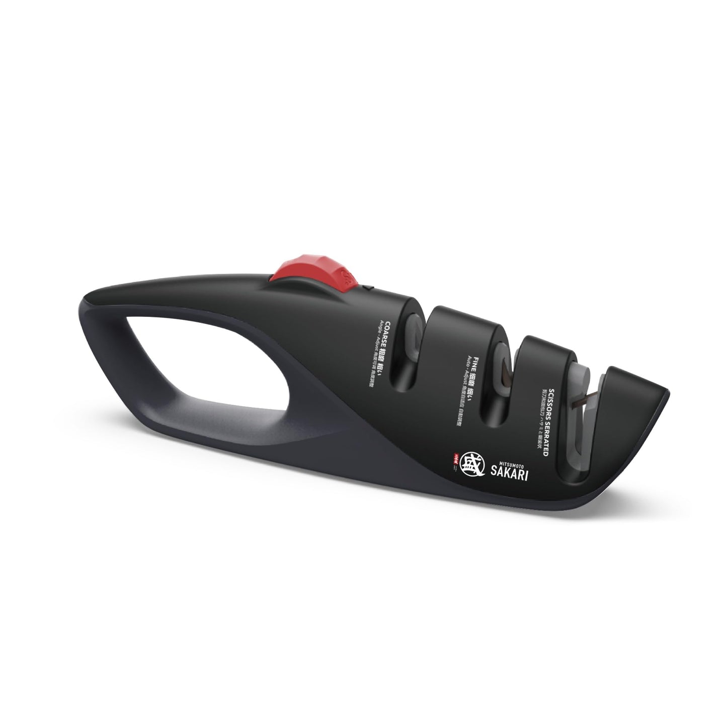 MITSUMOTO SAKARI 3-Stage Professional Manual Knife Sharpener Adjustable DEMO