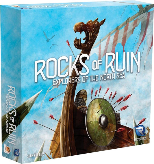 Renegade Game Studios Explorers of the North Sea Rocks Ruin Multicolor Board NEW