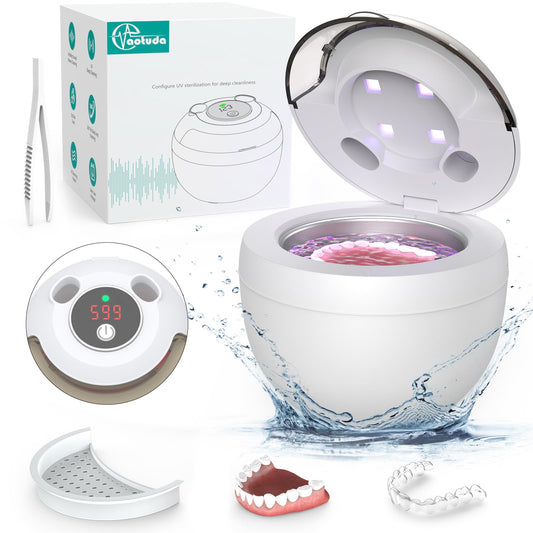 Aotuda Ultrasonic Retainer Cleaner Machine - 200ML Cleaning & Care for DEMO