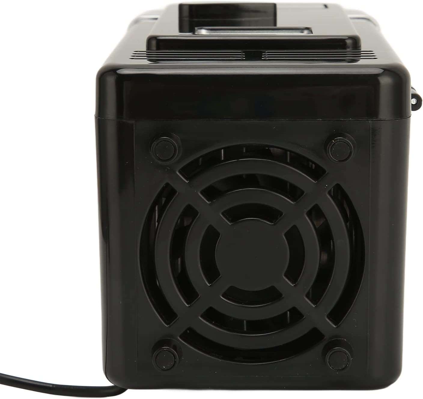 Jectse Portable Electric Mini Fridge Beverage Drink Can Cooler in Black for NEW