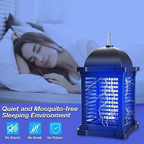 TMACTIME Mosquito Killer Lamp 4300V UV Waterproof Electric Bug Zapper for NEW